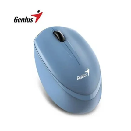 Mouse Genius Nx-7009 Wireless Ergonomico Blue Grey Conexion Tecnología inalámbrica 2.4 GHz Resolucion DPI 1200 Sensor Óptico Blueeye Cantidad de Botones 3