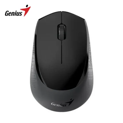 Mouse Genius Nx-8000s Bt Wireless/Bluetooth Blueeye Silent Ergonomico Black Motor de sensores Ojo azul Resolución (DPI) 1200  Número de botones 3 