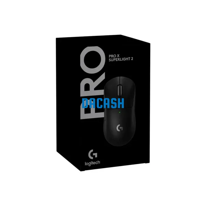 Mouse Logitech G Pro X Superlight 2 Wireless Lightspeed/Lightforce Black Producto Mouse Gamer Interfaz USB Adaptador Color Negro Botones 5