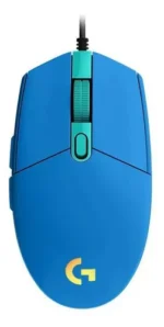 Mouse Logitech G203 Lightsync Optical 8000 Dpi Rgb Blue Conexión USB Cable 2,1 Metros, trenzado Dimensiones 116.6 x 62.15 x 38.2 mm Peso 85 g