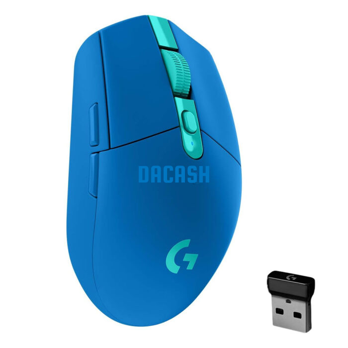 Mouse Logitech G305 Ligthspeed Wireless Blue  en color azul es un mouse inalámbrico diseñado para ofrecer un rendimiento de alta precisión en un diseño compacto.