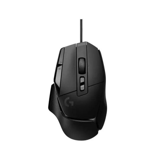 Mouse Logitech G502 X Hero Usb 25k Dpi Lightforce Black Dimensiones 131,4 x 41,1 x 79,2 mm Peso 89 g Resolución 100 – 25.600 dpi Aceleración Máxima >40G2