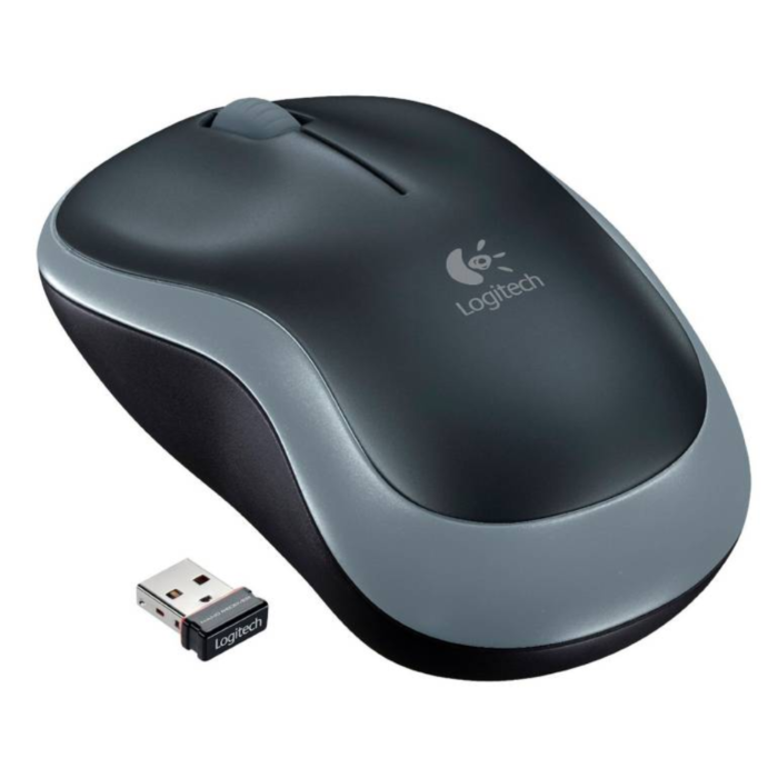 Mouse Logitech M185 Wireless Gray Tecnología de conexión Inalámbrico 2.4 GHz Rango de conexión Hasta 10 metros Resolución del sensor 1000 puntos por pulgada