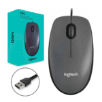 Mouse Logitech M90 Dark Midnight Usb Black control de acceso no presenta complicaciones para configurar el dispositivo no necesita de algún software