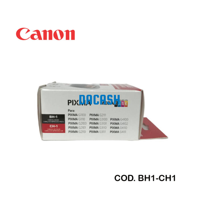Pack Cabezal Canon BH-1, CH-1 está hecha para los siguientes modelos de Impresora Canon Pixma G3110, G4110, G2100, G1100, G3100,
