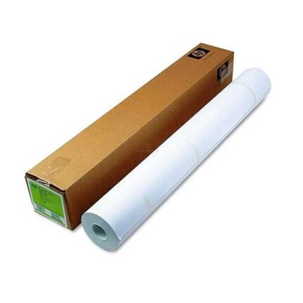 Papel Hp C6980a Coated 36" X 300 Ft 90grs es un rollo de papel de alta calidad diseñado específicamente para impresiones de gran formato.