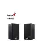 Parlante Genius Sp-Hf180 6w Usb Power Black Frecuencia 160Hz - 18KHz Interfaz Mini Jack 3.5 mm Potencia 6 Watts Dimensiones 84 x 129 x 84 mm
