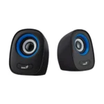 Parlante Genius Sp-Q160 6w Usb Power Blue Dimensiones: 10x10x10 Cantidad de parlantes 2 Incluye  Parlantes 6W. Manual