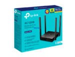Router Tp-Link AC1200 Doble Banda Archer C50 Wireless le permite conectar sus dispositivos exigentes a la banda de 5 GHz más rápida y clara,