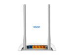 Router TP-Link TL-WR840N 2.4 GHz, 300 mbp inalámbrico para hogares, dpto,oficinas. Cuenta con 1 puerto WAN y 4 puertos LAN de 10/100 Mbps