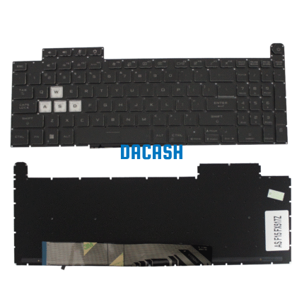 Teclado Asus F15 Fx517z Fx507 Fa507 Fz507 Fx517 Ing Iluminado Si Tipo de ENTER: Recto Teclado numérico: Si Posición: Interno Estado: nuevo