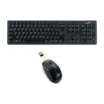 Teclado Genius + Mouse Slimstar 8230 Wireless/Bluetooth Multimedia Sp Black Combo Inalámbrico Bluetooth.