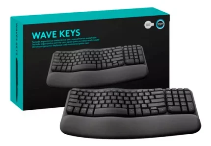Teclado Logitech Ergo Wave Wireless Bolt Modelo Ergo Wave Keys Producto Teclados Interfaz Bluetooth ,Wireless Compatibilidad Logi Options + en Windows y macOS