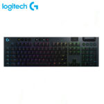 Teclado Logitech G915 Rgb & Lightsync Mechanical Modelo G915  Producto Teclado Color Negro Longitud 475 mm  Ancho150 mm Altura 22 mm