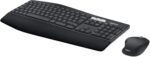 Teclado Logitech + Mouse Mk850 Wireless Usb  (920- 008659) Black, Botones (mouse) 8 DPI (mouse) 1000 dpi, Duración de batería (teclado) 36 meses.