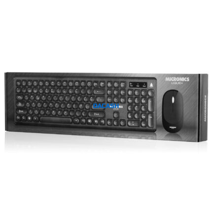 Teclado + Mouse Inalambrico liquid MIC-WT803 Micronics ofrece una solución eficiente y sin cables para el trabajo o el hogar