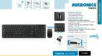 Teclado y Mouse inalámbrico Caprice MIC-WT801 Micronics es la solución ideal para quienes buscan comodidad y eficiencia en sus actividades dia