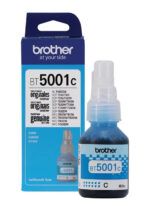 Tinta Brother Bt5001c Cian Dcp-T300w/500w/700w alcanza un rendimiento de 5000 páginas para imprimir documentos, informes y mucho más.