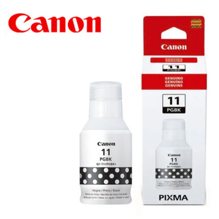 Tinta Canon GI-11BK P/ G2160/ G3160 Black es de alto rendimiento y ofrecen una mayor productividad con un bajo costo de impresión por página