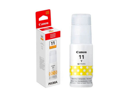 Tinta Canon GI-11Y P/ G2160/ G3160 Yellow es de alto rendimiento y ofrecen una mayor productividad con un bajo costo de impresión por pág