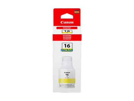 Tinta Canon GI-16Y YellowP/ GX6010/ GX7010 es la opción ideal para quienes buscan resultados de calidad superior en impresiones.