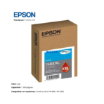 Tinta Epson T748XXL220 Cyan T748XXL4 original Esta tinta ofrece texto nítido y colores vívidos y brillantes para cualquier presentación
