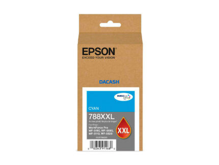 Tinta Epson T748XXL220 Cyan T748XXL4 original Esta tinta ofrece texto nítido y colores vívidos y brillantes para cualquier presentación