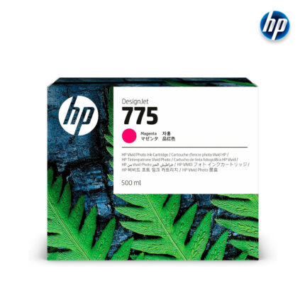 Tinta Hp 1xb18a (775) 500 Ml Magenta Imprima miles de páginas con un conjunto de botellas de tinta original HP de alta capacidad