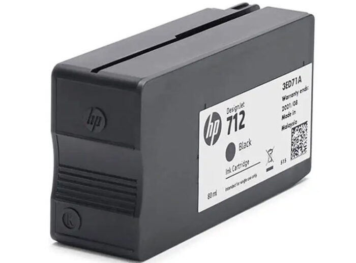 Tinta Hp 3ed71a (712a) 80ml Black está diseñada para altos estándares de calidad en impresiones a color, cuenta con un rendimiento de 80 ml.