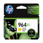Tinta Hp 3ja56al (964xl) Yellow (Ojp 9010) 1,600 Pgs  está diseñada para altos estándares de calidad en impresiones a color.