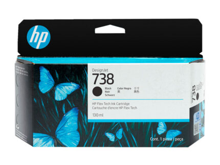 Tinta Hp 498n4a (738) 130ml Black  es la elección perfecta para impresoras HP Designjet, diseñada para ofrecer resultados precisos.