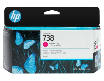 Tinta Hp 498n6a (738) 130ml Magenta es la elección perfecta para impresoras HP Designjet, diseñada para ofrecer resultados precisos.