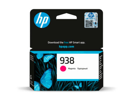 Tinta Hp 4s6x6pl (938) Magenta (Ojp 9130) 800 Pgs ofrece colores intensos y resistentes al paso del tiempo, ideales para documentos profesional.