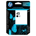 Tinta Hp 51645AL (45) Negro (820,850,1100) 930 Pags está diseñada para altos estándares de calidad en impresiones a color.