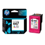 Tinta Hp 667 3ym78al Tricolor (Dj 2775 / 4175) está diseñada para altos estándares de calidad en impresiones a color.