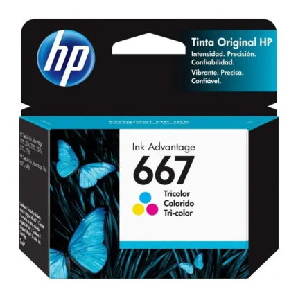 Tinta Hp 667 3ym78al Tricolor (Dj 2775 / 4175) está diseñada para altos estándares de calidad en impresiones a color.