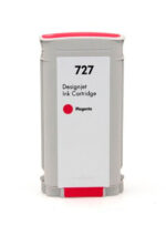 Tinta Hp B3P20A (727A) 130ml Magenta es un cartucho de tinta de inyección de tinta compatible con las impresoras T1500, T1530, T920,, eMFP.