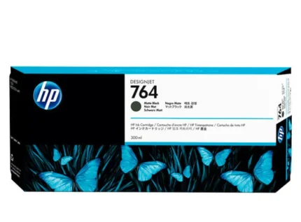 Tinta Hp C1Q16A 764A 300ml Matte Black está diseñada para altos estándares de calidad en impresiones a color.