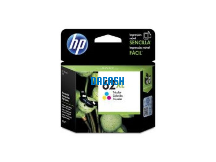 Tinta HP C2P07AL (62XL) Tricolor (Ojm 200) (415 Pag) Imprima documentos con texto definido y colores vívidos gracias a los cartuchos HP