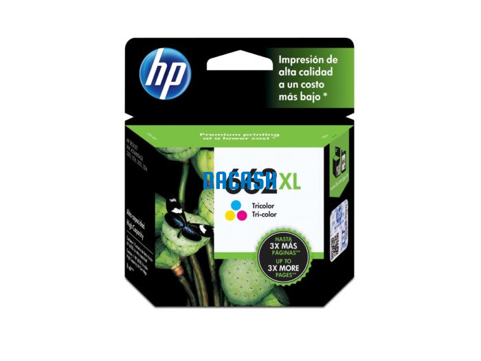 Tinta HP C2P07AL (62XL) Tricolor (Ojm 200) (415 Pag) Imprima documentos con texto definido y colores vívidos gracias a los cartuchos HP