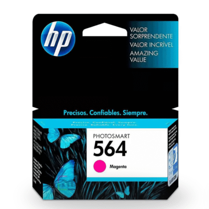 Tinta Hp CB319WL 564 Magenta 300 Pag está diseñada para altos estándares de calidad en impresiones a color.