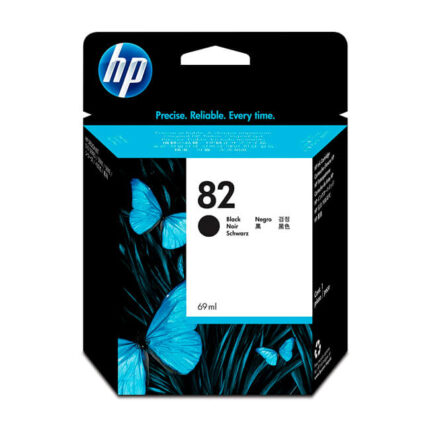 Tinta Hp CH565A 82 Black 69 Ml está diseñada para altos estándares de calidad en impresiones a color. cuenta con un rendimiento de 69 mililitros