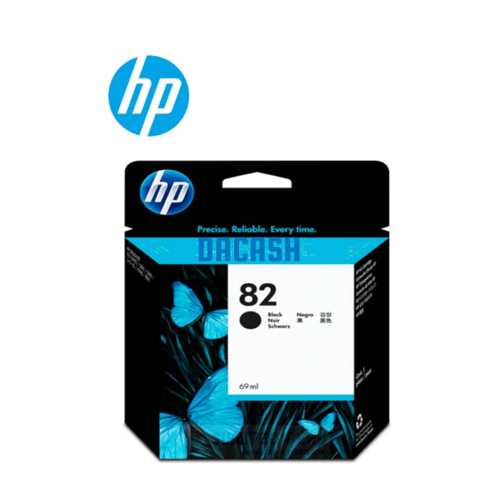 Tinta Hp CH565A 82 Black 69 Ml está diseñada para altos estándares de calidad en impresiones a color. cuenta con un rendimiento de 69 mililitros