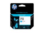 Tinta Hp CZ130A 711 Cyan Dgj T120/T520 29 Ml está diseñada para altos estándares de calidad en impresiones a color.