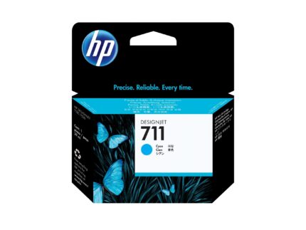 Tinta Hp CZ130A 711 Cyan Dgj T120/T520 29 Ml está diseñada para altos estándares de calidad en impresiones a color.