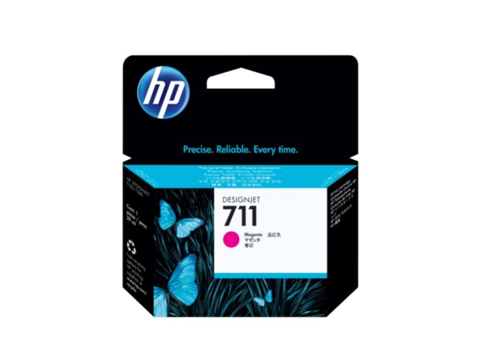Tinta Hp CZ131A 711 Magenta Dgj T120/T520 29 Ml está diseñada para altos estándares de calidad en impresiones a color.