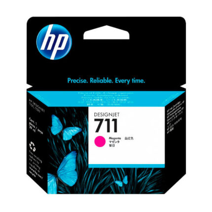 Tinta Hp CZ131A 711 Magenta Dgj T120/T520 29 Ml está diseñada para altos estándares de calidad en impresiones a color.