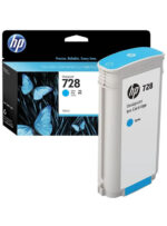Tinta Hp F9J67A 728 130ml Cyan Imprima miles de páginas con un conjunto de cartucho de tinta original HP de alta capacidad.