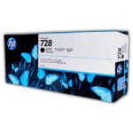 Tinta HP F9J68A 728 Matte Black 300ML está diseñada para altos estándares de calidad en impresiones a color,
