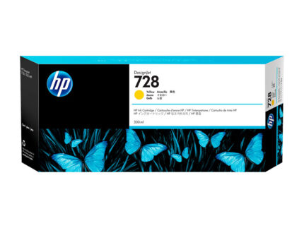 Tinta Hp F9k15A 728a 300ml Yellow está diseñada para altos estándares de calidad en impresiones a color,  Impresora HP DesignJet T830, T730